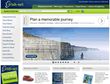 Tablet Screenshot of irish-net.de